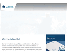Tablet Screenshot of gearrail.com